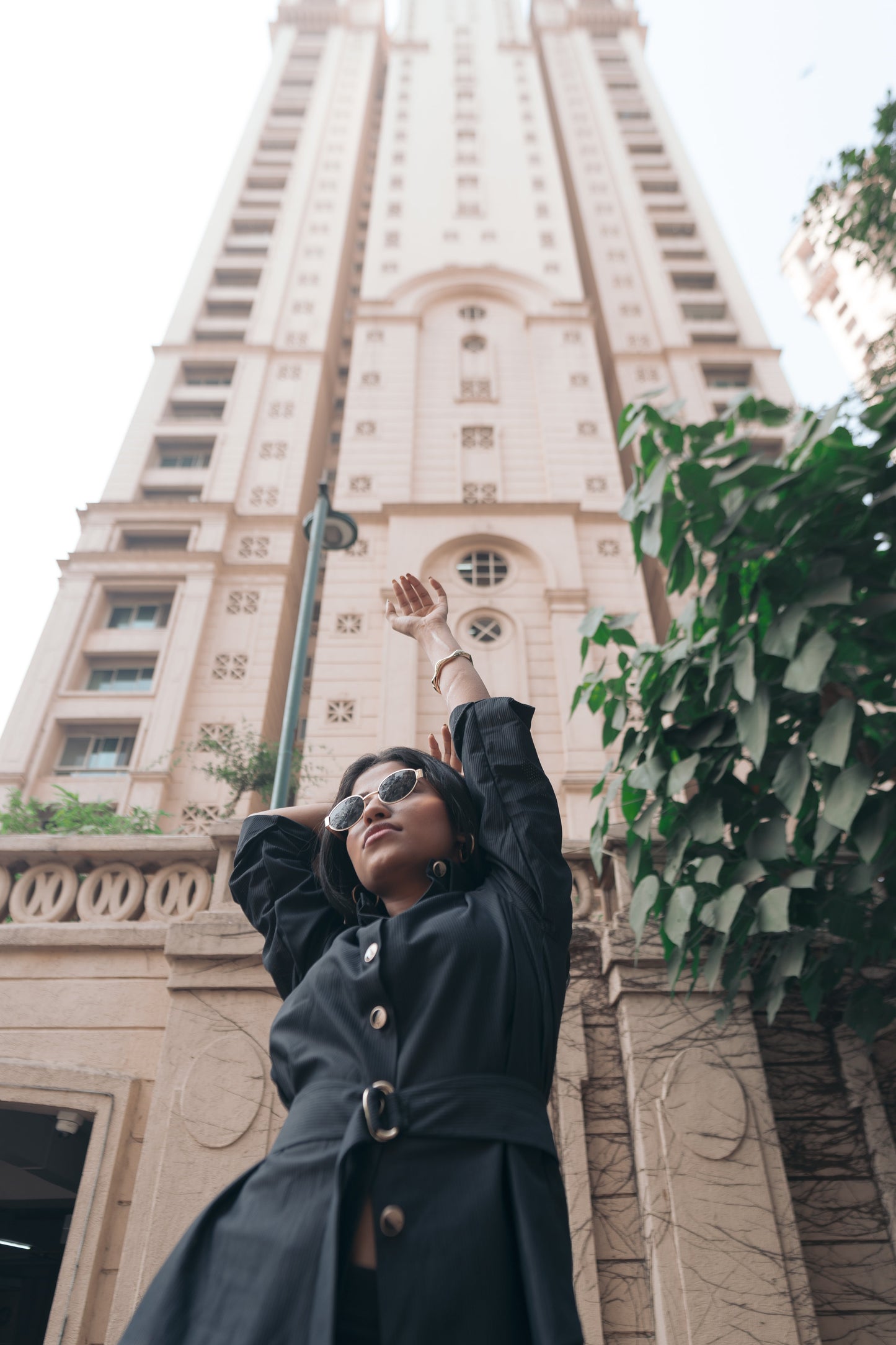 Stealth Black Oversized Shirt