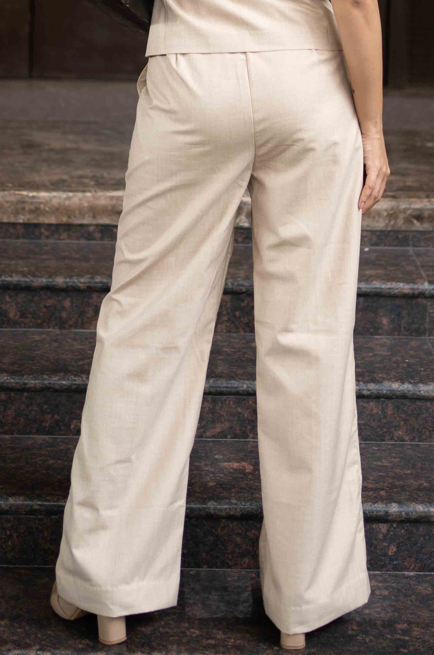 Mystic Sand Waistcoat & Pant Set