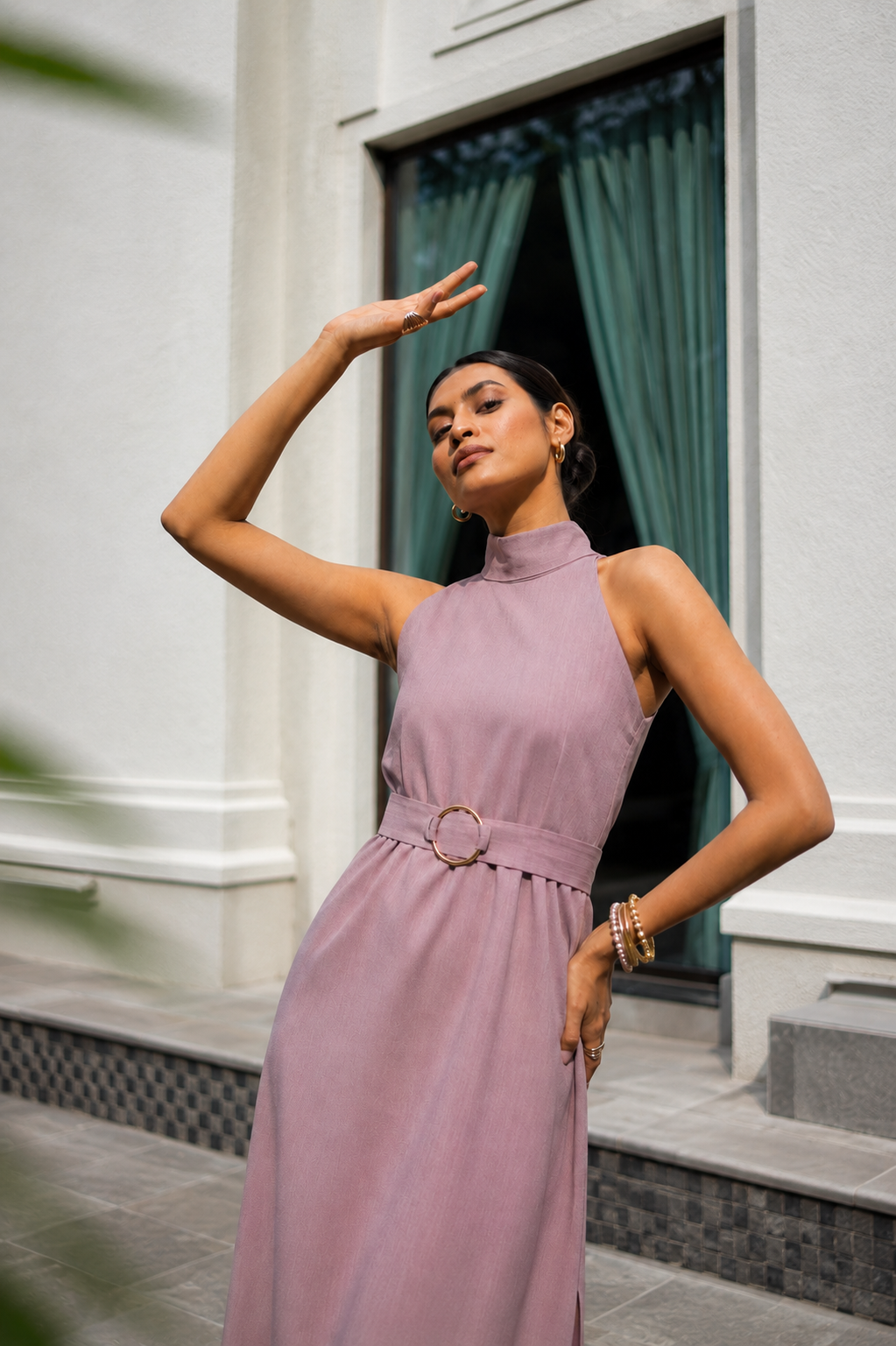 Muted Mauve Dress