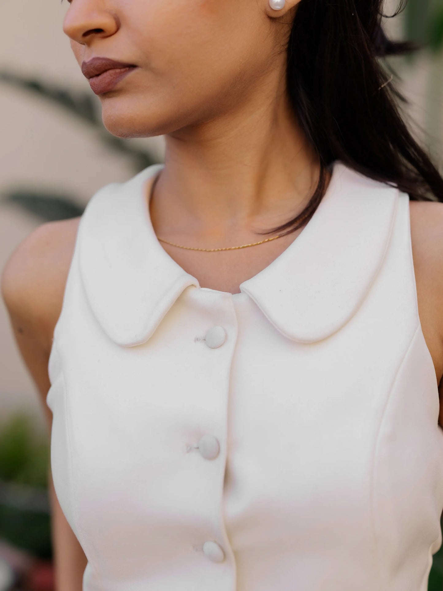 Glacial White Waistcoat