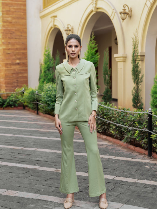 Emerald Blaze Green Suit