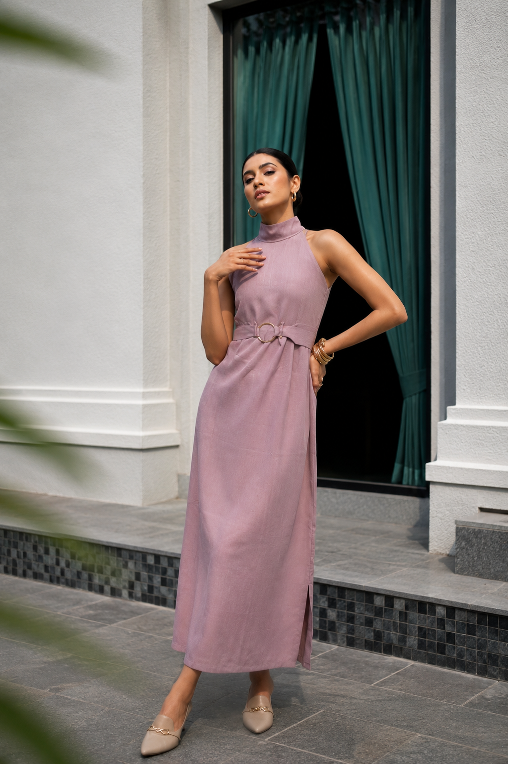 Muted Mauve Dress