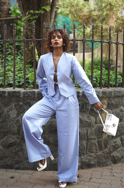 Arctic Sapphire Jacket Set