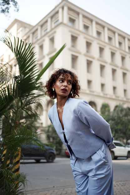 Arctic Sapphire Jacket Set