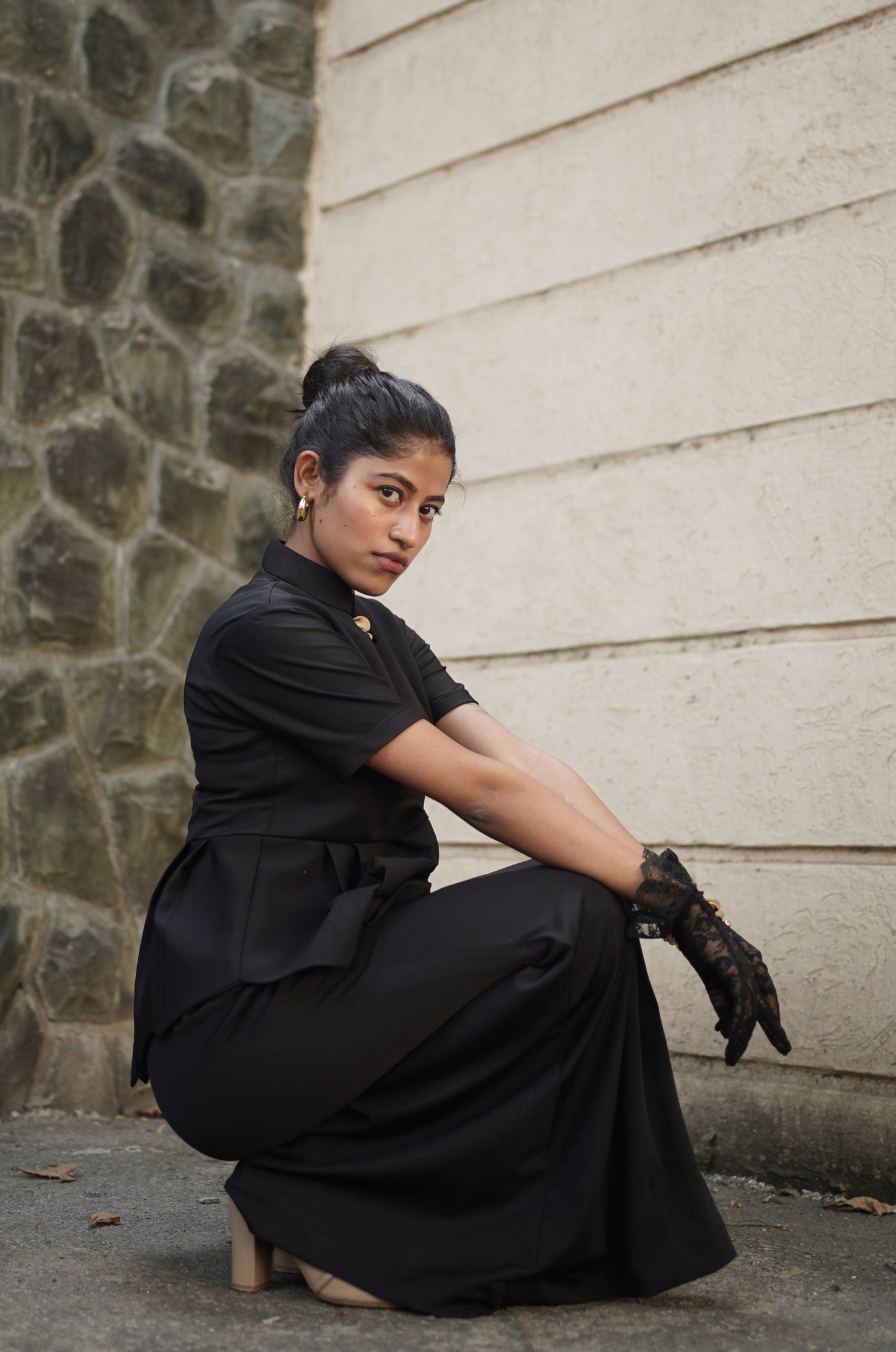 Raven Black Co-ord Set