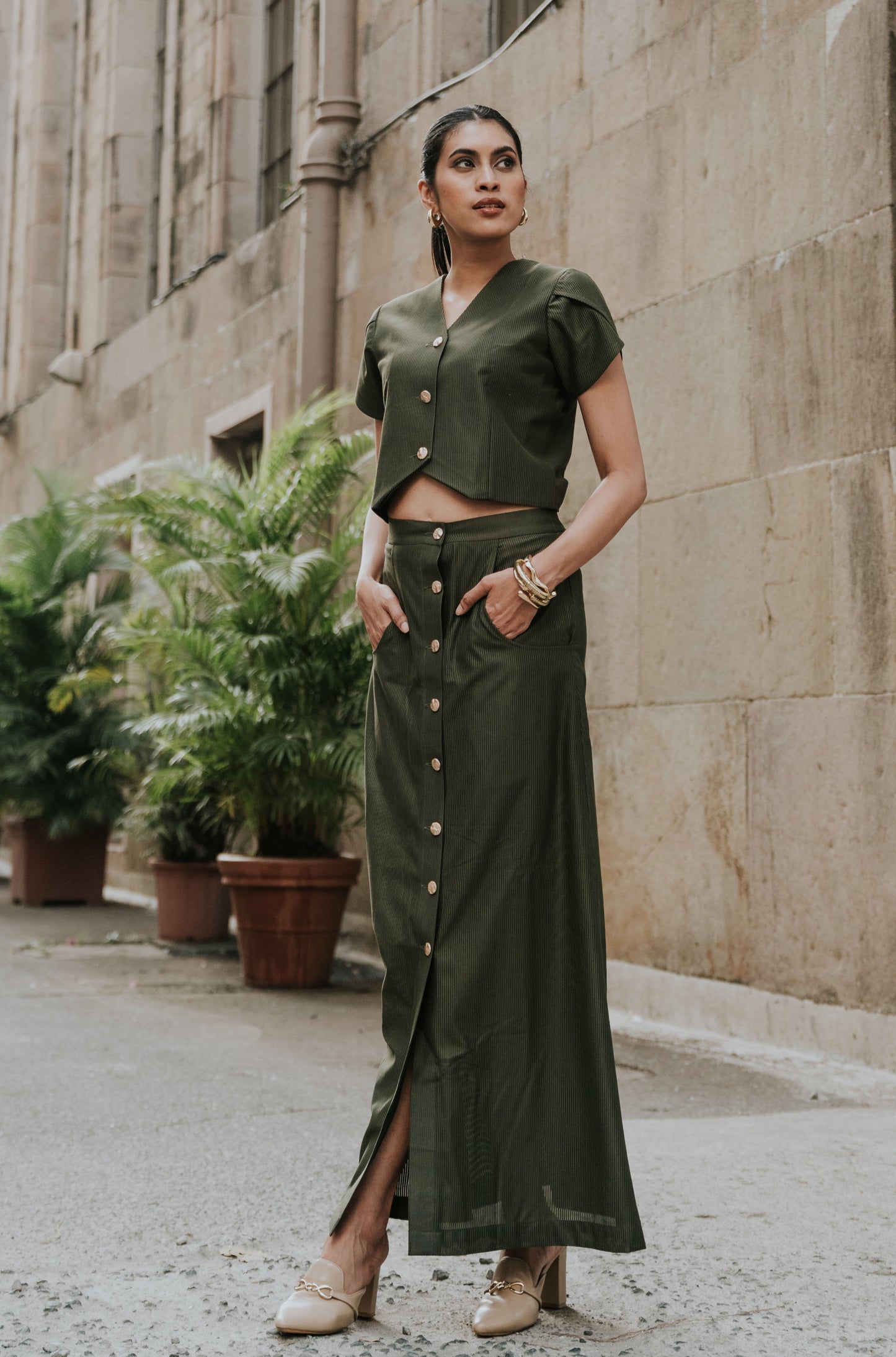 Ironwood Green Skirt