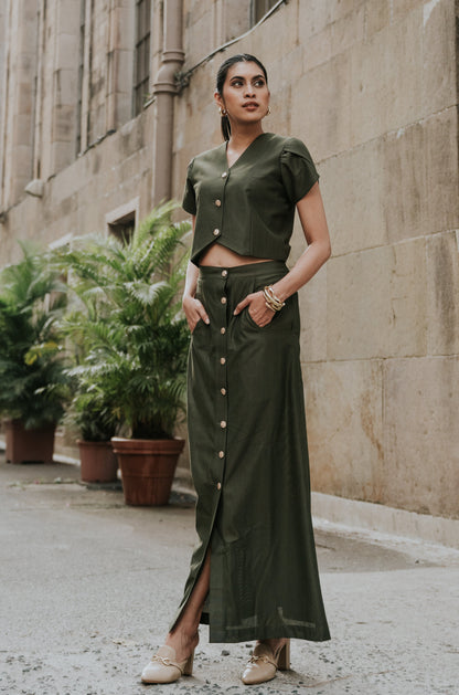 Ironwood Green Skirt