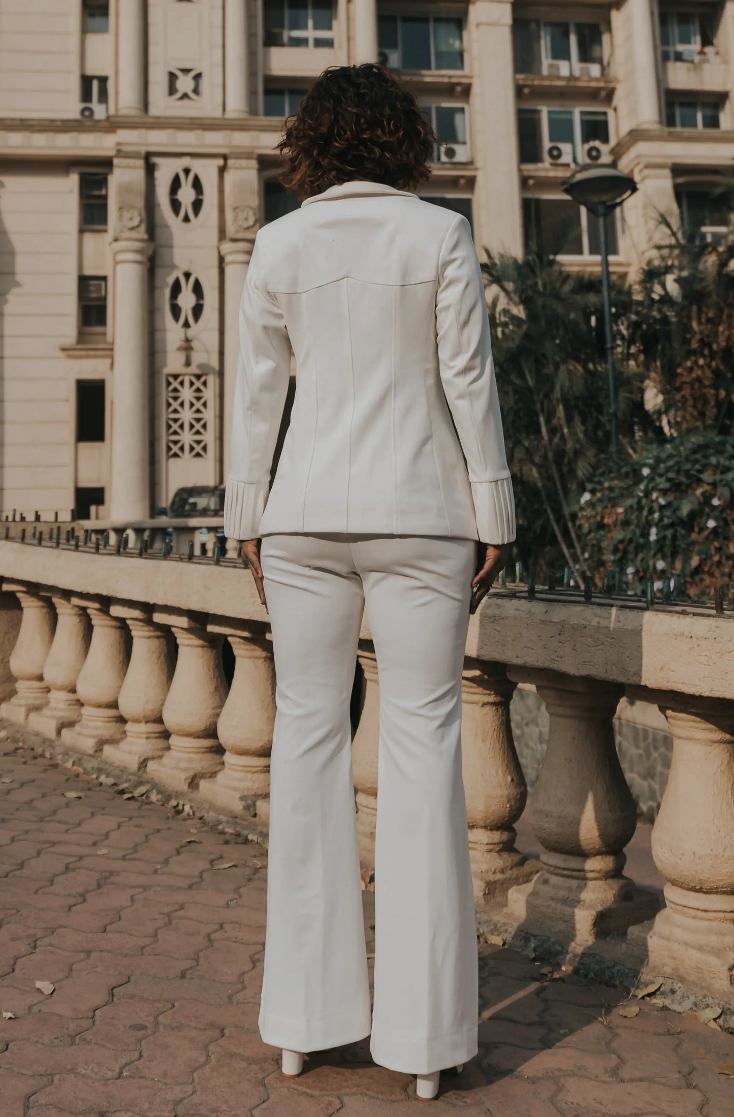 Glacial White Pants