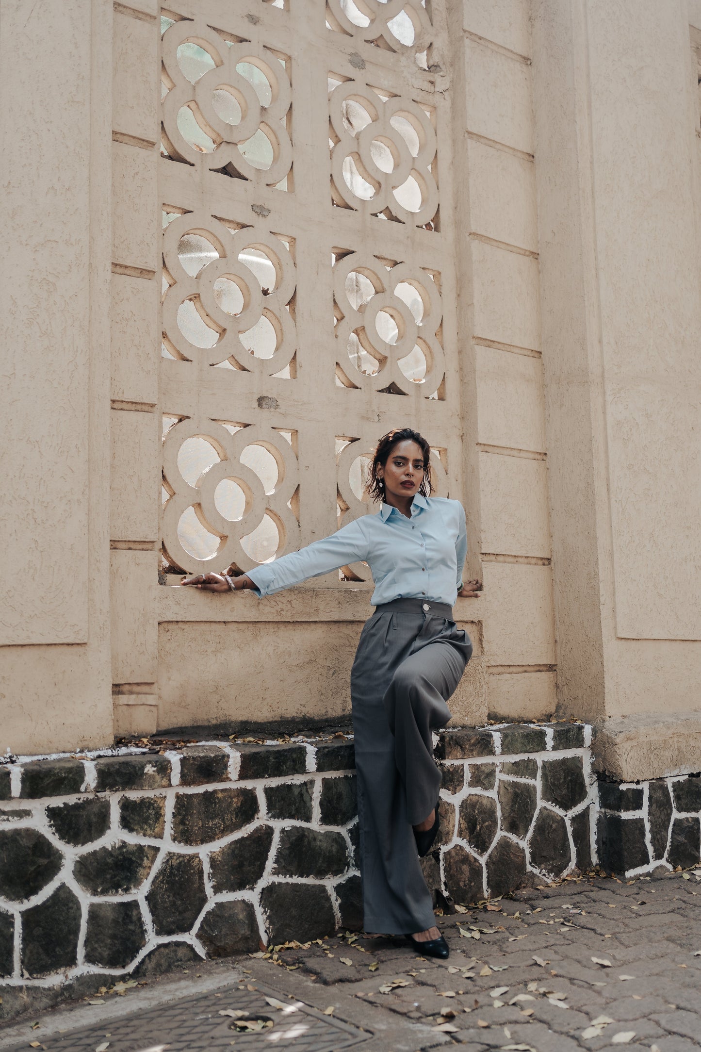 Blue Horizon fitted Shirt