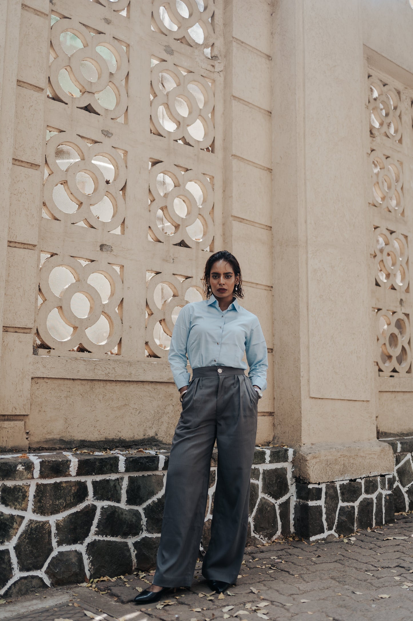 Blue Horizon fitted Shirt