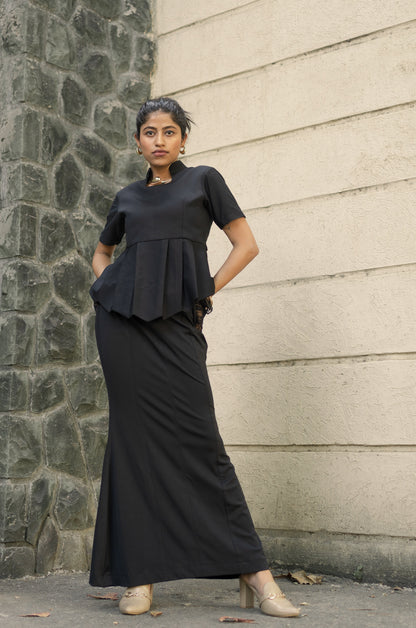 Raven Black Co-ord Set