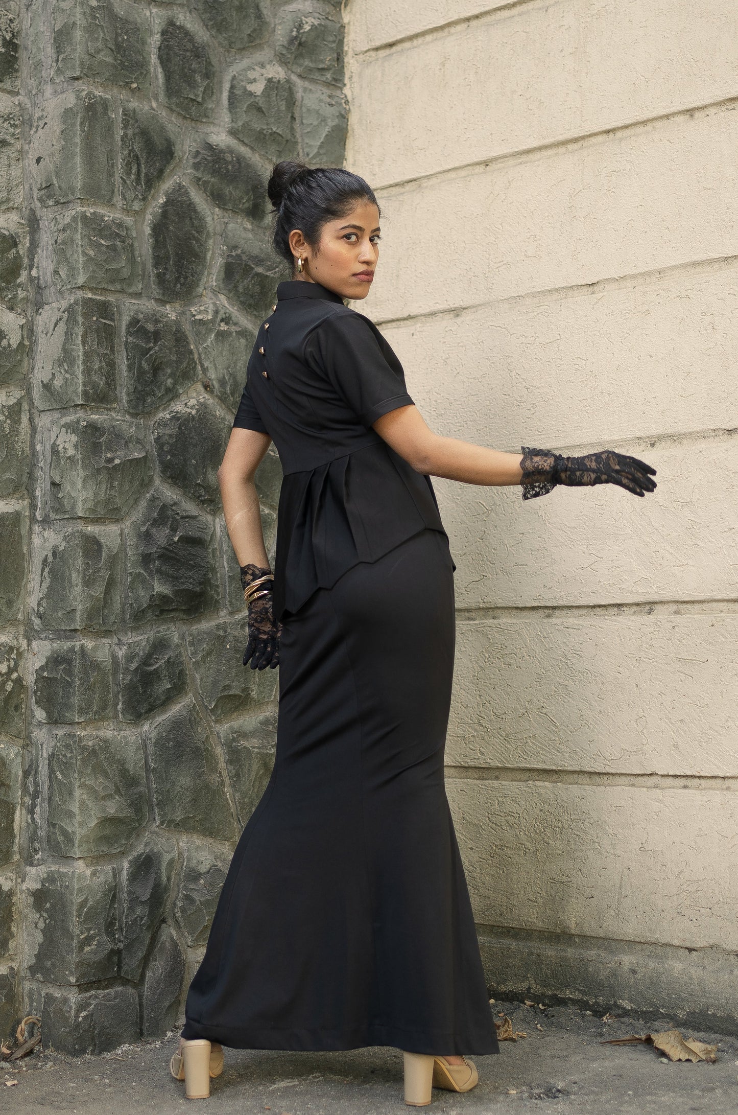 Raven Black Co-ord Set