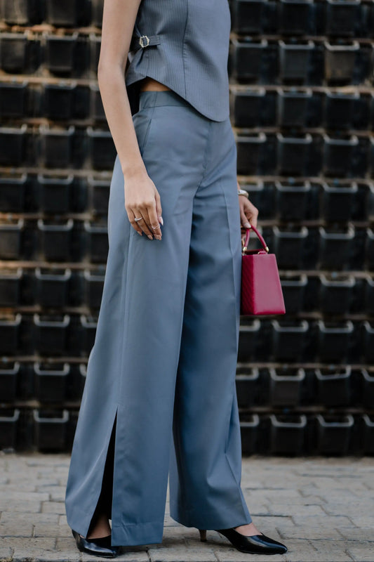 Dewy Dusk Side Slit Pants