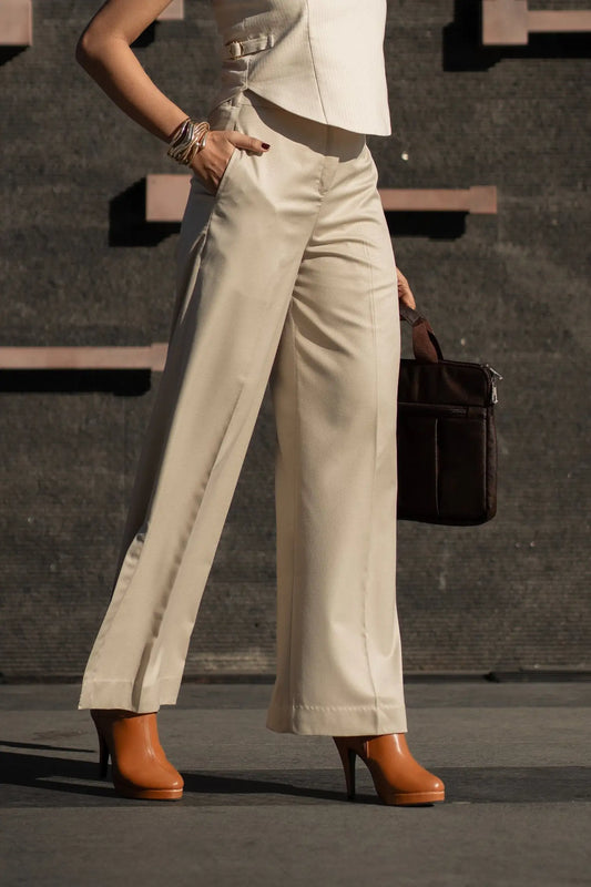 Dessert Dune Side Slit Pants