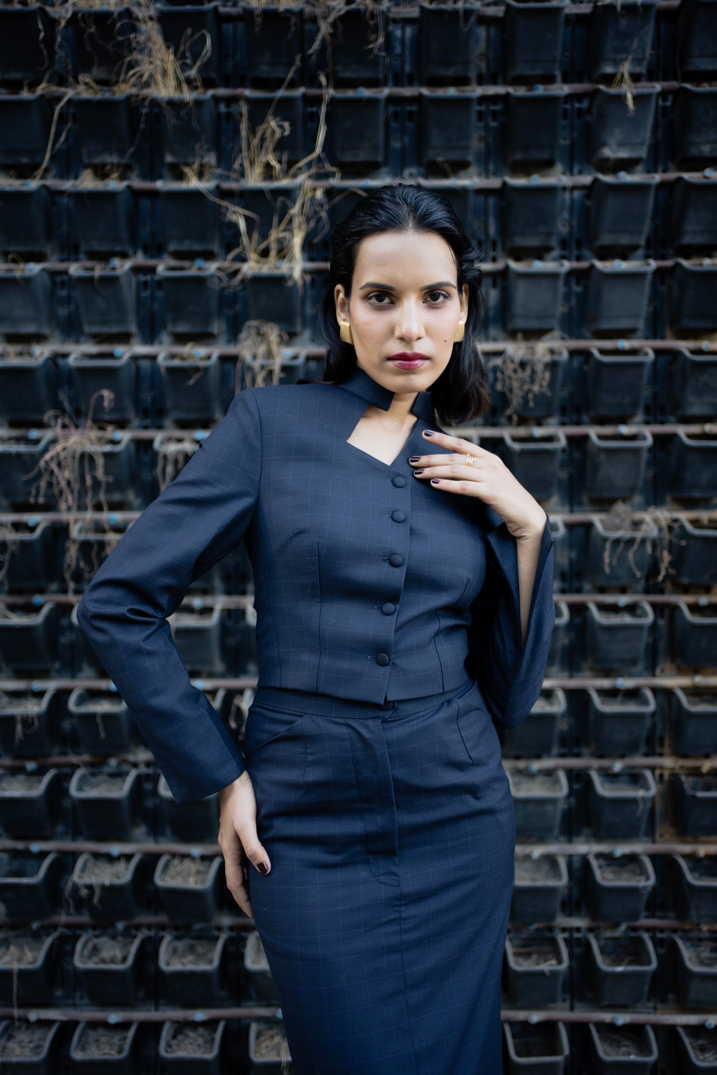The Bold Line Coat