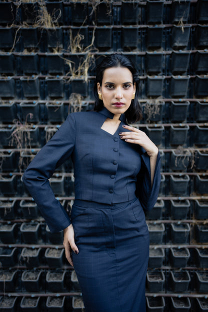 The Bold Line Coat