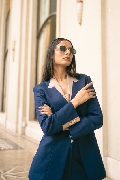 Obsidian Blue Blazer