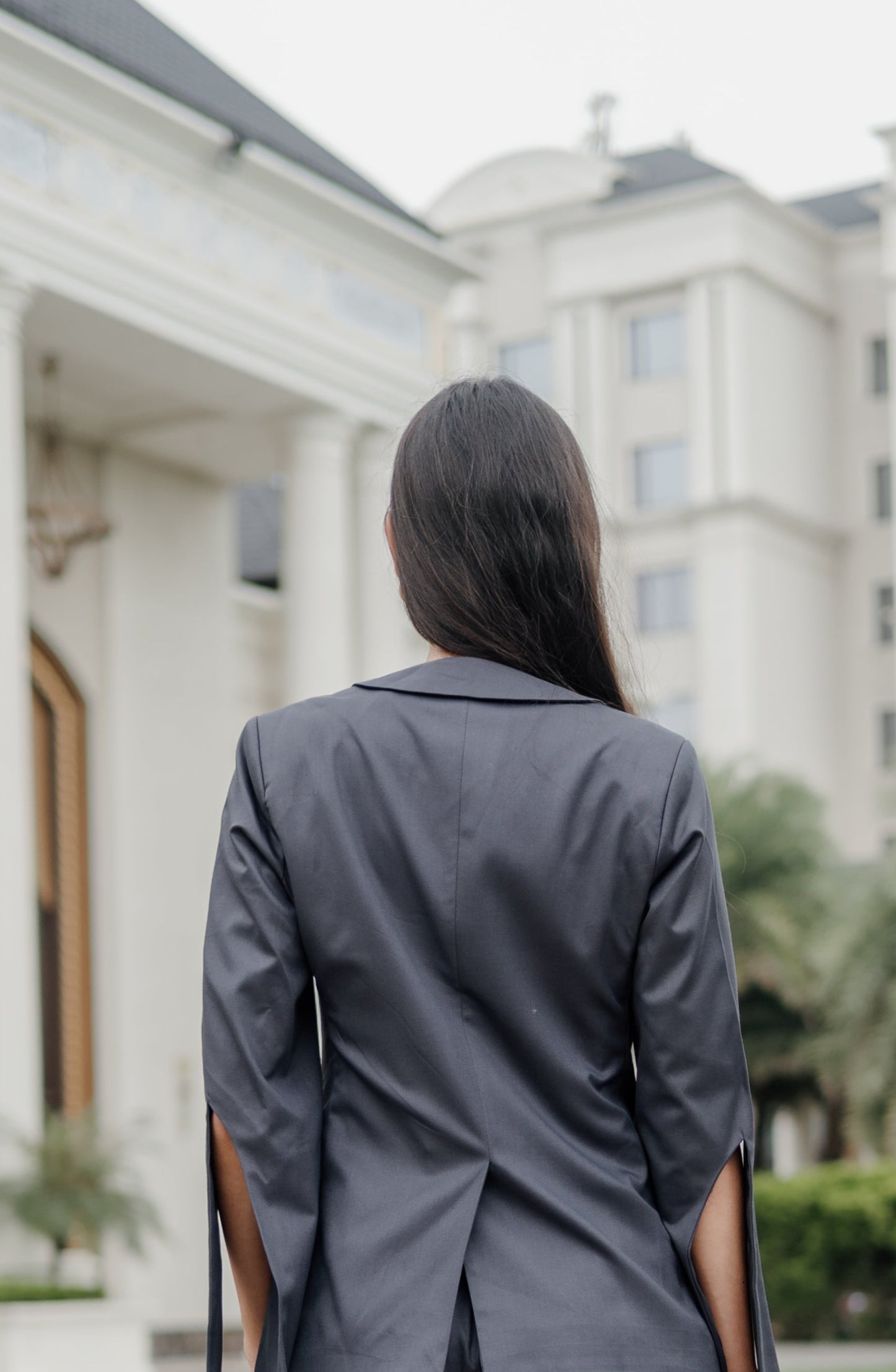 Shadowstone Grey Blazer