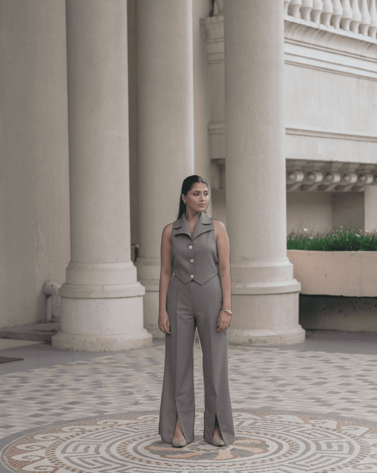Dessert Oak Waistcoat & Pants Set - Midweek - Set