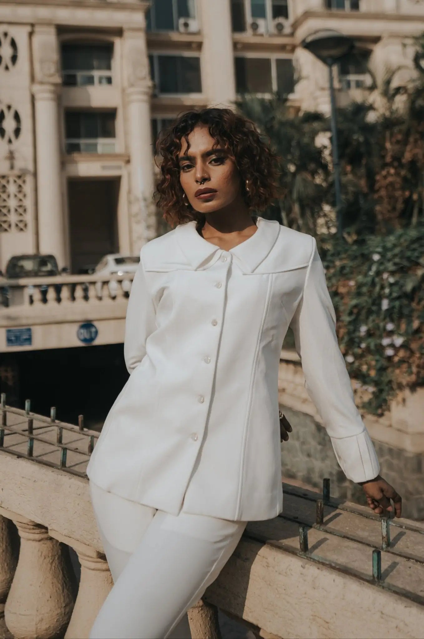 , MidWeek Women's Formal Wear - Workwear Style India, Glacial White Suit - Midweek - Suit