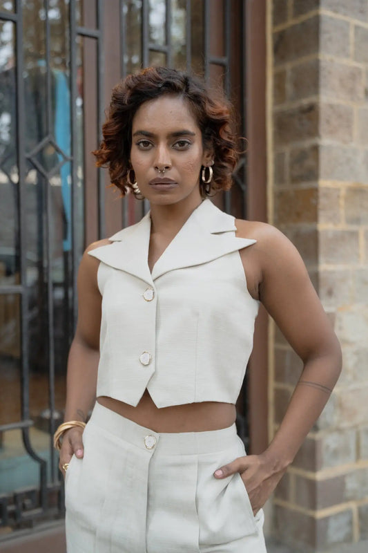 Imperial Ivory Waistcoat - Midweek - Waistcoat