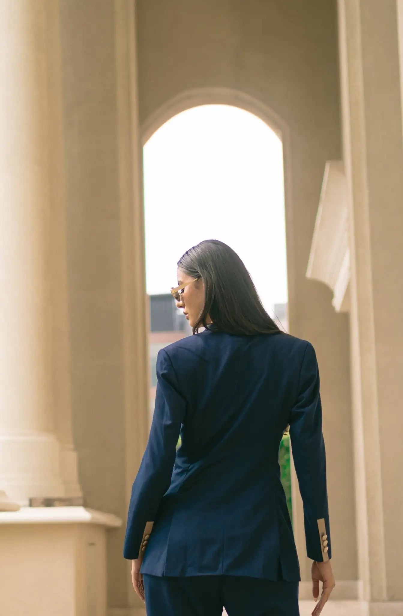, MidWeek Women's Formal Wear - Workwear Style India, Obsidian Blue Blazer - Midweek - Blazer