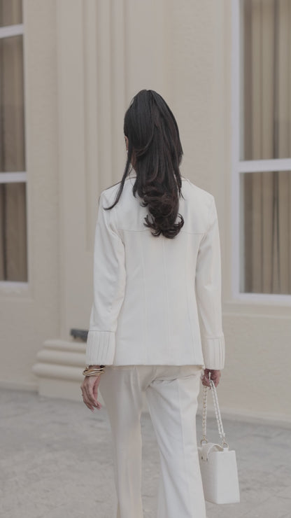 Glacial White Suit